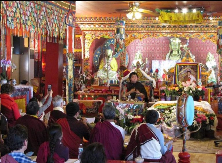 Kater Dorsem Puja presided by H.E Namgay Dawa Rinpoche - Kathok Yosel ...